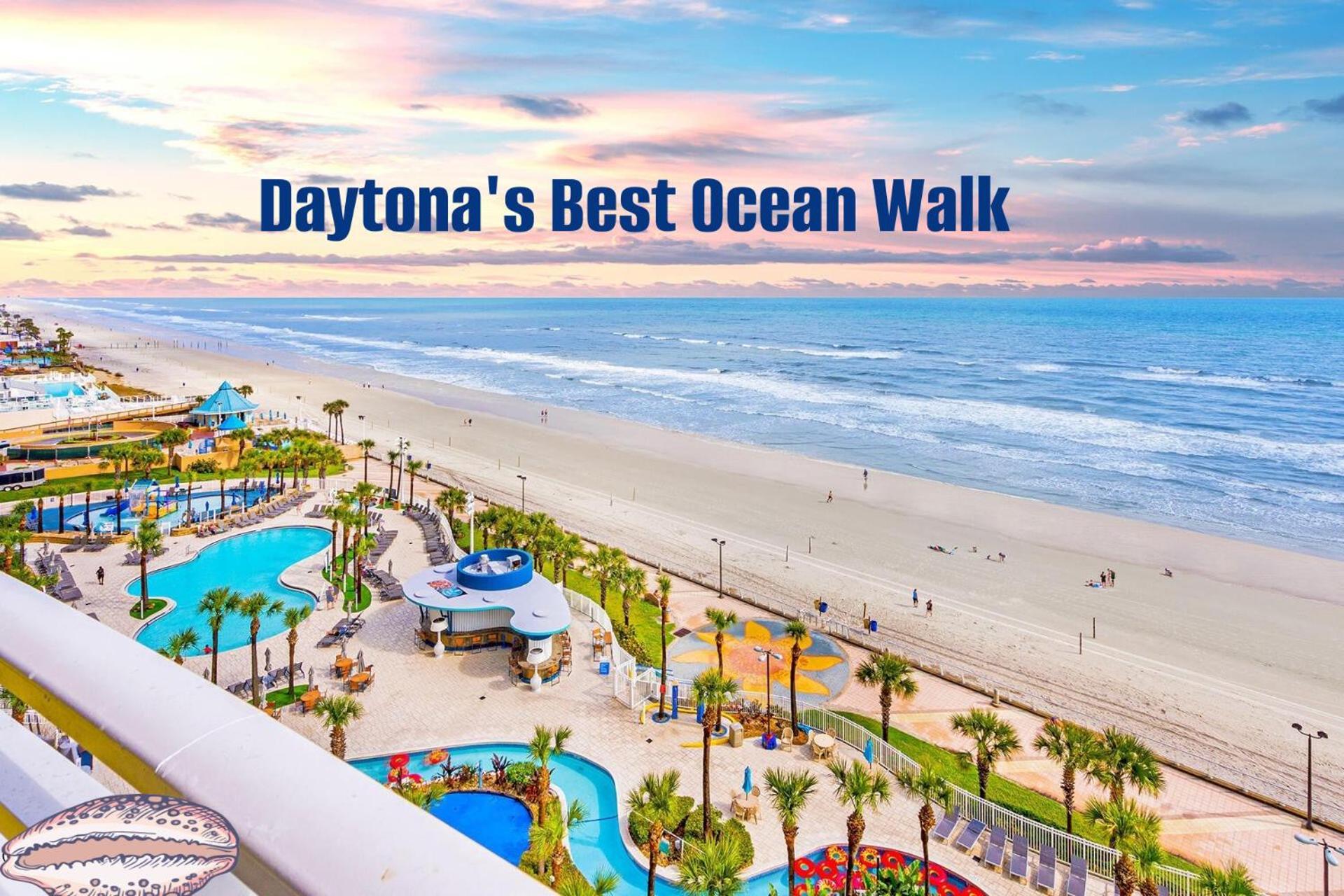 16Th Floor 1 Bedroom Resort Condo Direct Oceanfront Wyndham Ocean Walk Resort Daytona Beach 1605 Exteriör bild