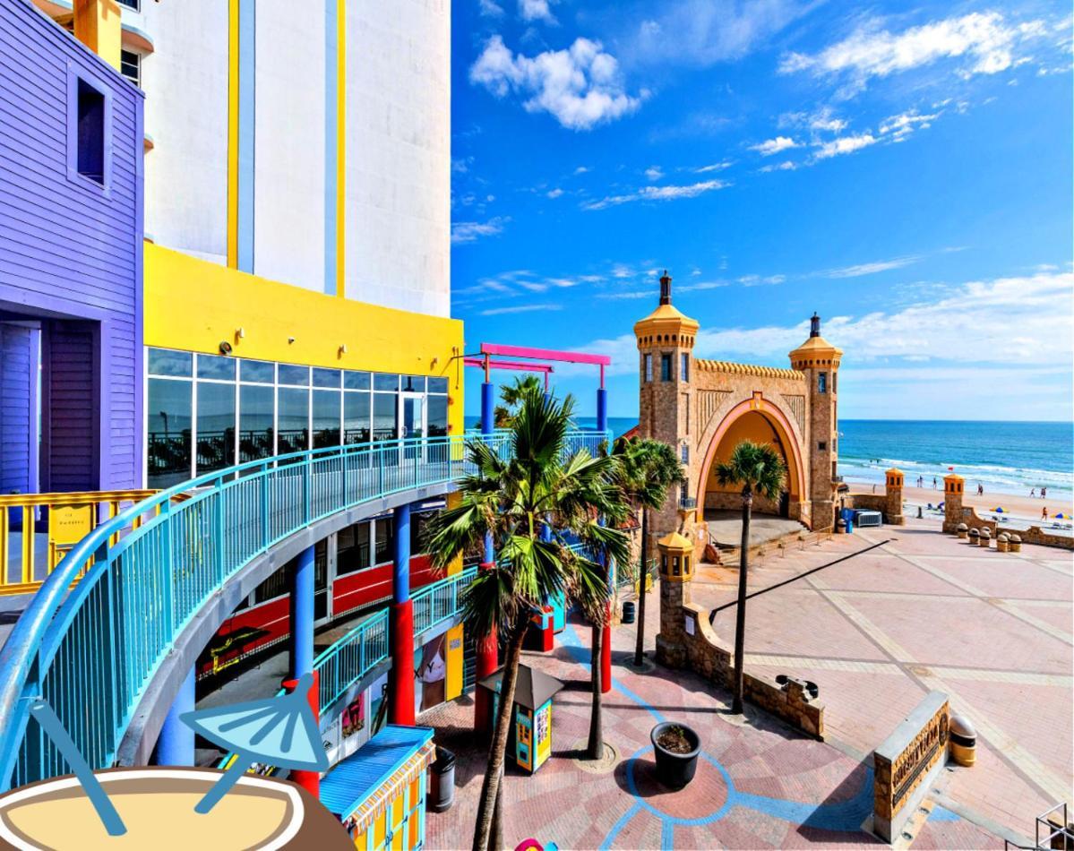 16Th Floor 1 Bedroom Resort Condo Direct Oceanfront Wyndham Ocean Walk Resort Daytona Beach 1605 Exteriör bild
