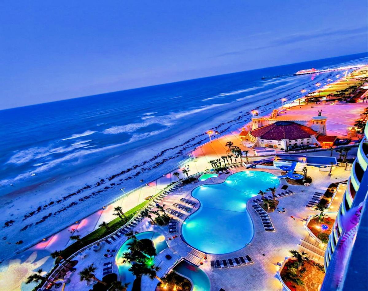 16Th Floor 1 Bedroom Resort Condo Direct Oceanfront Wyndham Ocean Walk Resort Daytona Beach 1605 Exteriör bild