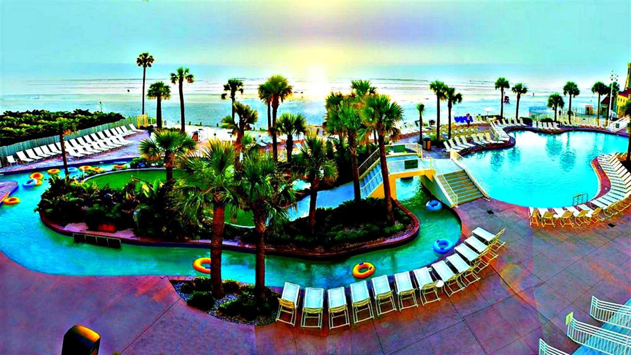 16Th Floor 1 Bedroom Resort Condo Direct Oceanfront Wyndham Ocean Walk Resort Daytona Beach 1605 Exteriör bild