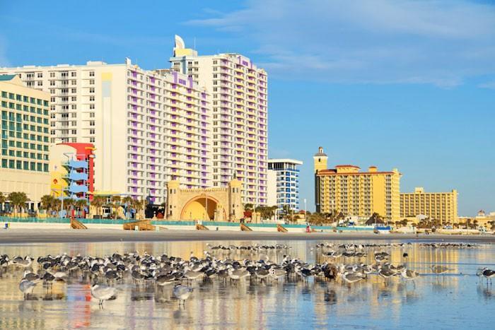 16Th Floor 1 Bedroom Resort Condo Direct Oceanfront Wyndham Ocean Walk Resort Daytona Beach 1605 Exteriör bild